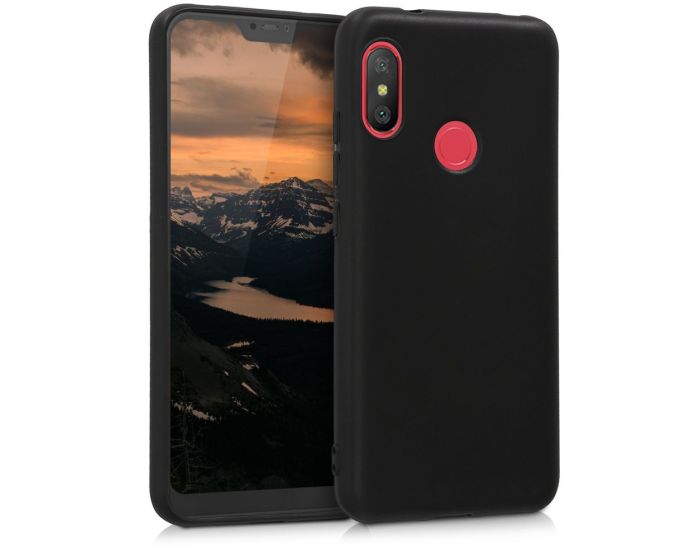 KWmobile TPU Silicone Case (45617.47) Black Matte (Xiaomi Mi A2 Lite / Redmi 6 Pro)