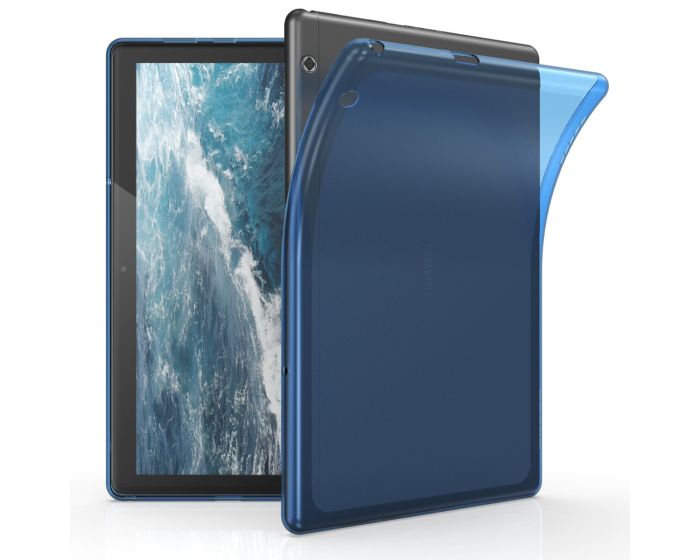 KWmobile TPU Clear Silicone Case Θήκη Σιλικόνης (46113.04) Διάφανο Μπλε (Huawei MediaPad T5 10.1'')