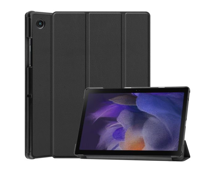Tri-Fold Book Case με δυνατότητα Stand - Black (Samsung Galaxy Tab A8 10.5)