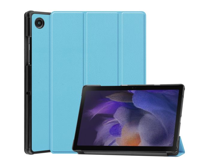 Tri-Fold Book Case με δυνατότητα Stand - Light Blue (Samsung Galaxy Tab A8 10.5)