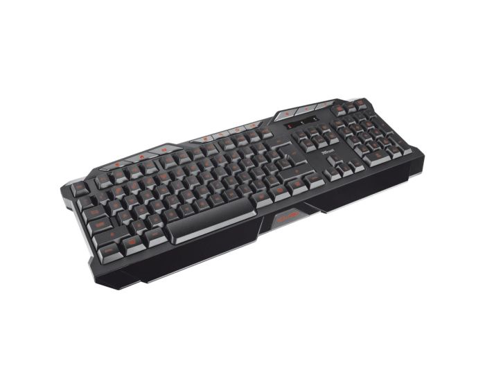 Trust GXT 280 LED Illuminated Gaming Keyboard Πληκτρολόγιο με Φωτισμό Led