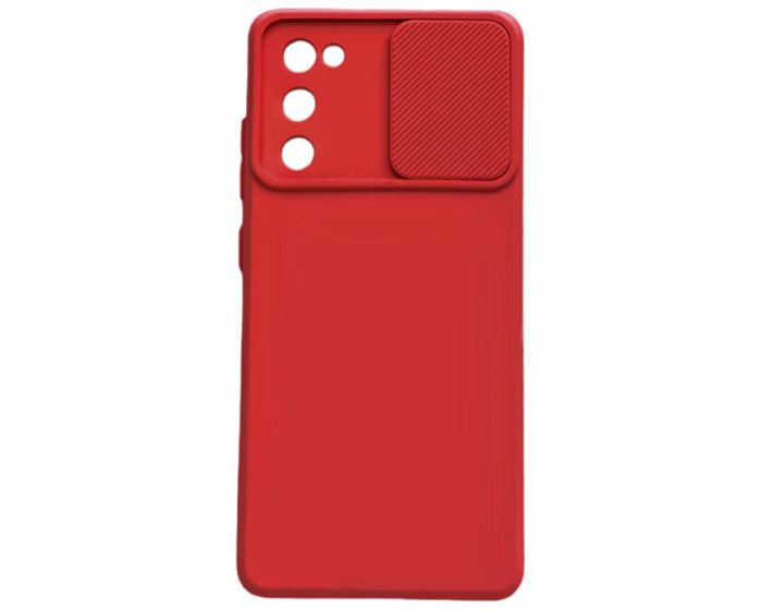 TPU Cover with Camshield Θήκη με Κάλυμμα Κάμερας - Red (Samsung Galaxy S20 FE)