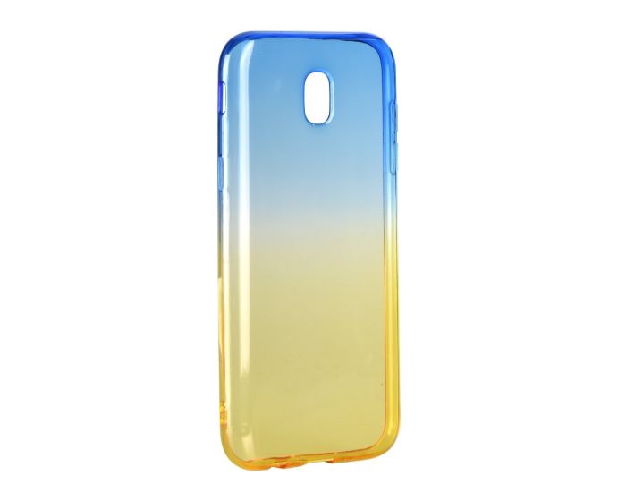 Forcell Soft TPU Ombre - Blue / Gold (Samsung Galaxy J3 2017)