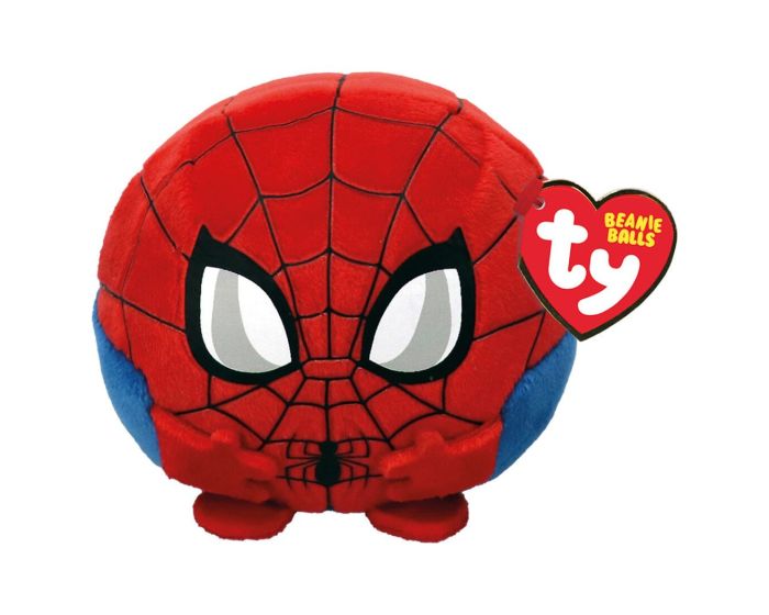 TY Beanie Balls Marvel Spiderman Χνουδωτό Κόκκινο