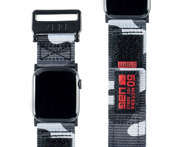 UAG Active Watch Strap Midnight Camo Υφασμάτινο Λουράκι για Apple Watch 42/44/45/49mm (1/2/3/4/5/6/7/8/9/SE/ULTRA)