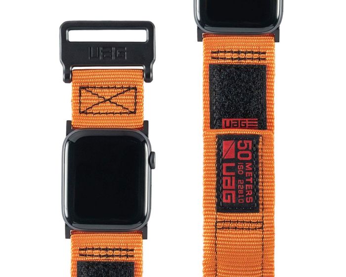 UAG Active Watch Strap Orange Υφασμάτινο Λουράκι για Apple Watch 42/44/45/49mm (1/2/3/4/5/6/7/8/9/SE/ULTRA)