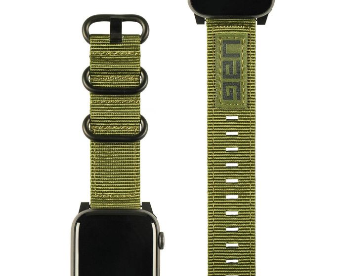 UAG Nato Watch Strap Olive Drab Υφασμάτινο Λουράκι για Apple Watch 42/44/45/49mm (1/2/3/4/5/6/7/8/9/SE/ULTRA)