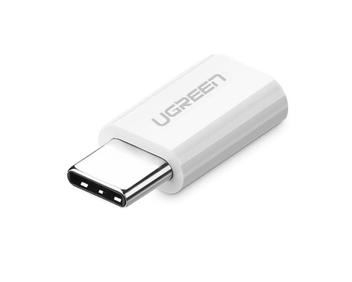 UGREEN 30154 Αντάπτορας Καλωδίου Micro USB σε Type-C White