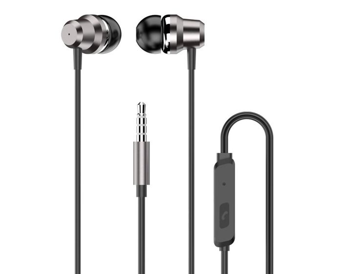 Dudao X10 Pro In-Ear Earphones 3.5mm Ενσύρματα Ακουστικά - Silver