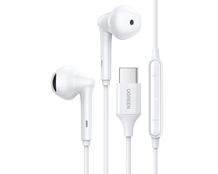 UGREEN In-Ear Headphones Hands Free (EP101 60700) Ακουστικά - White