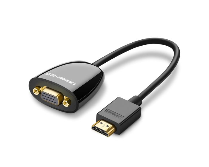 UGREEN MM105 HDMI to VGA Adapter (No Audio) Αντάπτορας - Black