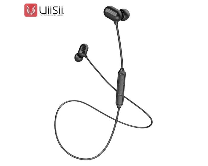 UiiSii BT-119 Wireless Bluetooth Stereo Headset Ασύρματα Ακουστικά Black