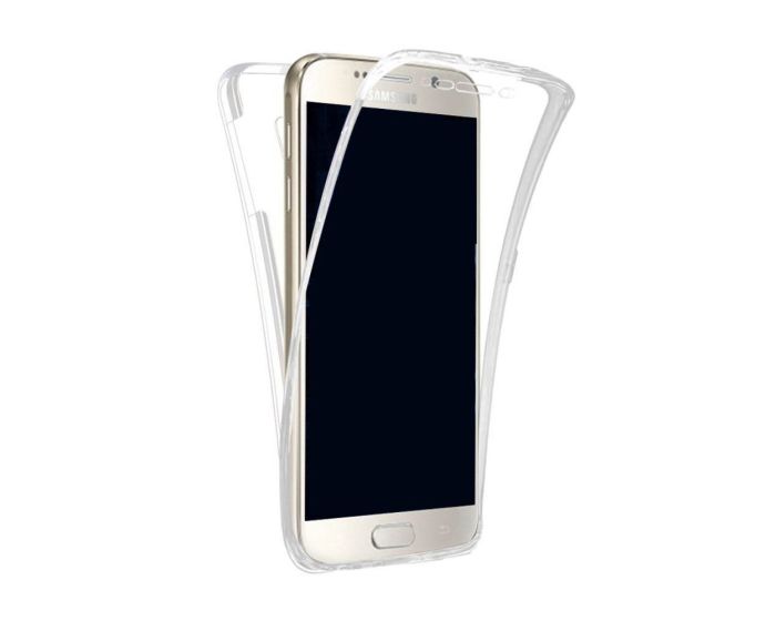 Forcell Full Face Ultra Thin 0.3mm Silicone Case Όψης & Πλάτης Διάφανη (Samsung Galaxy J3 2017)