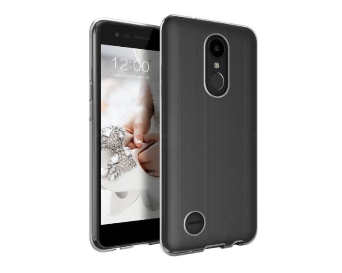 Ultra Slim 0.3mm Silicone Case Θήκη Σιλικόνης Διάφανο (LG K10 2017)