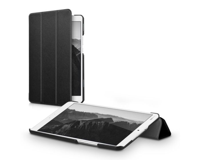 KWmobile Ultra Slim Smart Cover Case (39607.01) με δυνατότητα Stand - Black (Huawei MediaPad M3 8.4'')
