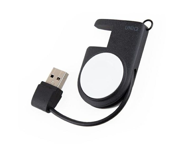 UNIQ Cove Portable Magnetic Wireless Charger Φορτιστής για Apple Watch - Black