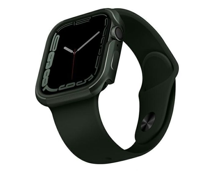 UNIQ Valencia Protective Case Θήκη Green για Apple Watch 44/45 mm (Series 4/5/6/7/8/SE)