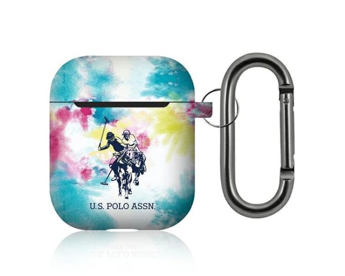 US Polo Assn Protective Case για τα Apple AirPods - Multicolor Tie & Dye Collection