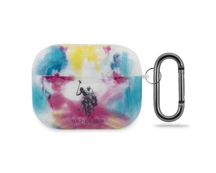 US Polo Assn Protective Case για τα Apple AirPods Pro - Multicolor Tie & Dye Collection