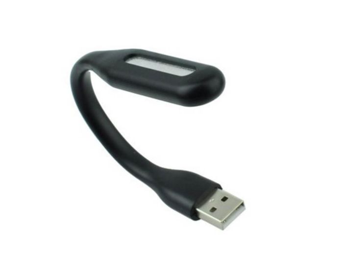Mini USB Reading Led Light Φακός Διαβάσματος (Laptop, Notebook, Power Bank) - Black