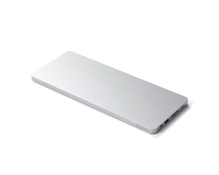 SATECHI Type-C Slim Dock Aluminum Hub for iMac 24'' 2021 - Silver