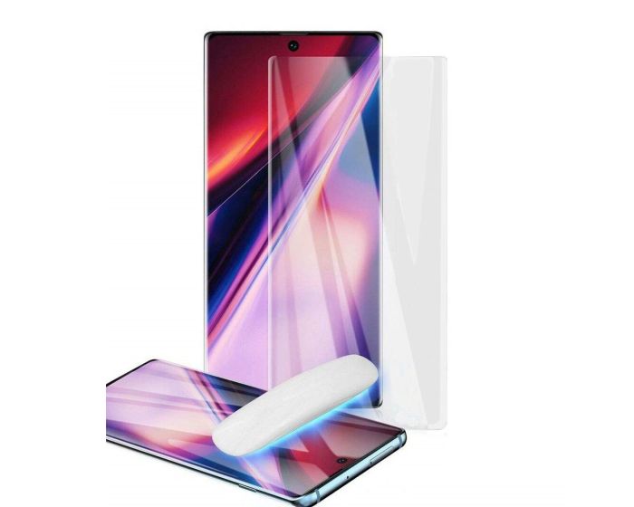UV Glass 9H Full Cover Tempered Glass - Liquid Dispersion Tech (LG V50 ThinQ)