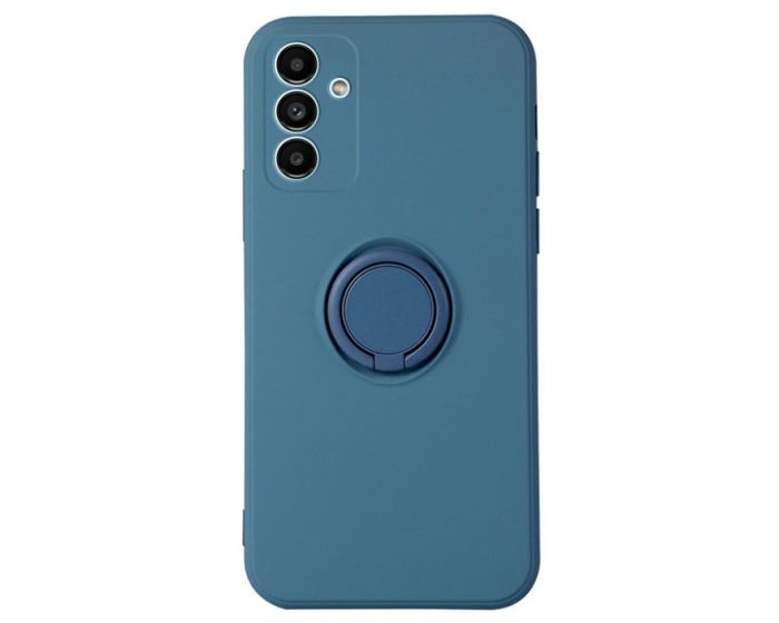 Vennus Silicone Ring Case - Blue (Samsung Galaxy A13 5G / A04s)