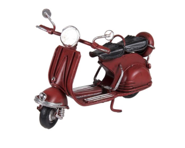 Vintage Διακοσμητική Μεταλλική Vespa - Κόκκινη
