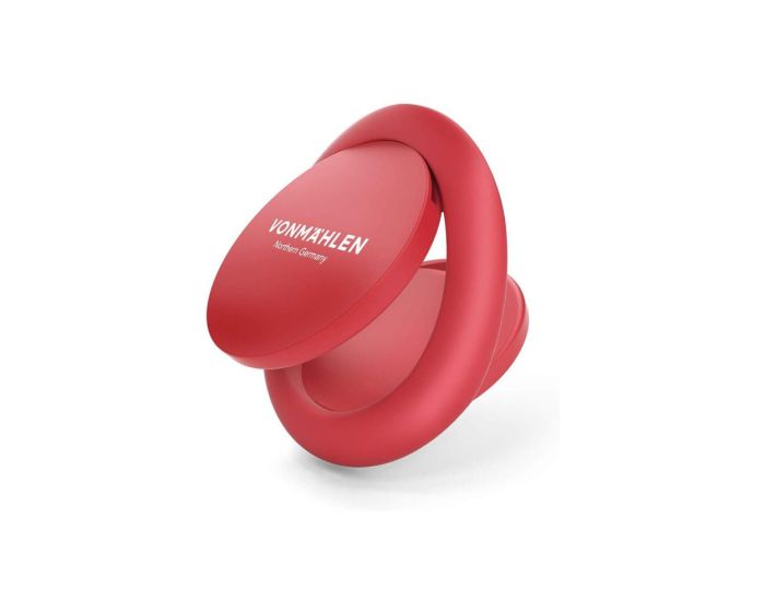 Vonmahlen BackFlip Phone Grip Δαχτυλίδι Συγκράτησης με Μαγνητικό Κλιπ Αυτοκινήτου - Red