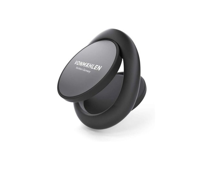 Vonmahlen BackFlip Signature Phone Grip Δαχτυλίδι Συγκράτησης με Μαγνητικό Κλιπ Αυτοκινήτου - Black