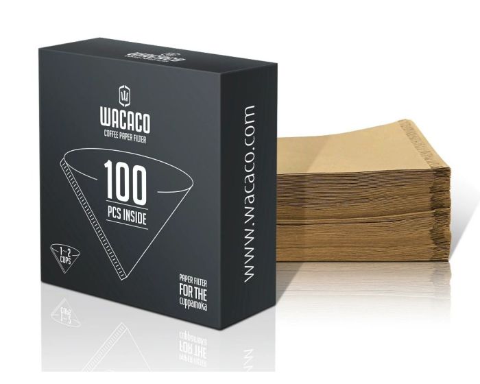 Wacaco Filter Paper V60 Φίλτρα Καφέ για Cuppamoka 100τμχ