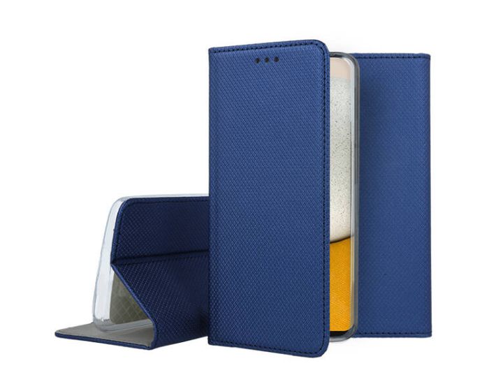 Forcell Smart Book Case με Δυνατότητα Stand Θήκη Πορτοφόλι Navy (Samsung Galaxy A15 4G / 5G)