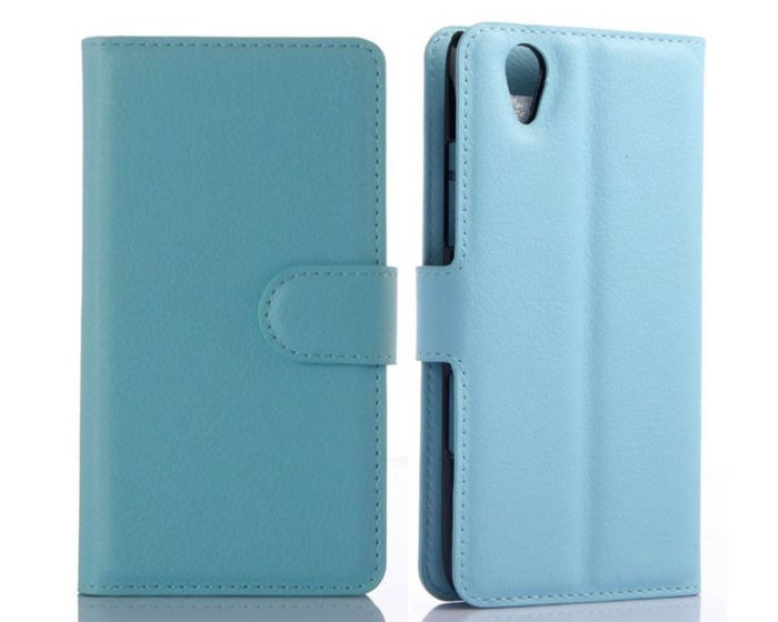 Θήκη Πορτοφόλι Wallet Case Blue (Lenovo P70)