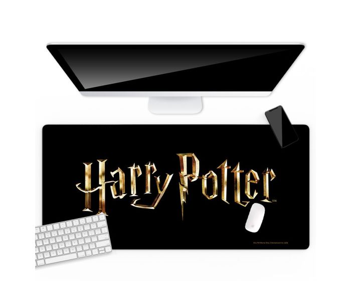 Harry Potter Desk Mat (WDPHARRY221) Αντιολισθητικό Mouse Pad 800x400mm - 045 Harry Potter Black