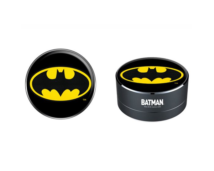 DC Comics Bluetooth Wireless Speaker 3W Ασύρματο Ηχείο - 001 Batman Black