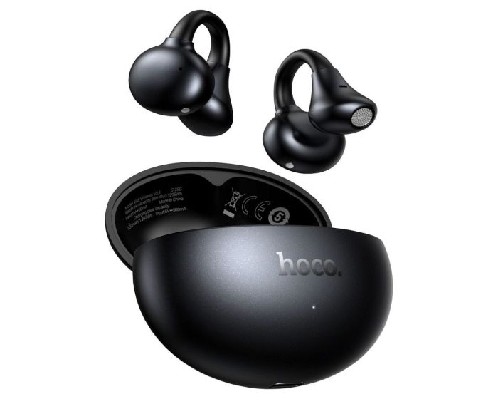 HOCO EA8 Open Ear OWS Wireless Bluetooth Stereo Earbuds Ασύρματα Ακουστικά - Black - MT84499