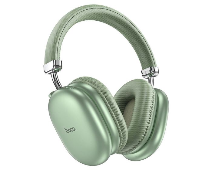 HOCO W35 Max Bluetooth Wireless Headphones Ασύρματα Ακουστικά Green - MT83012
