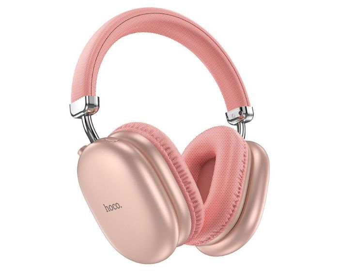 HOCO W35 Max Bluetooth Wireless Headphones Ασύρματα Ακουστικά Pink - MT83886