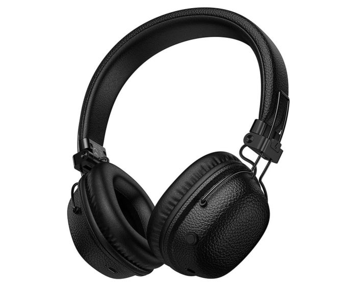 HOCO W64 Bluetooth Wireless Headphones Ασύρματα Ακουστικά Black - MT83857