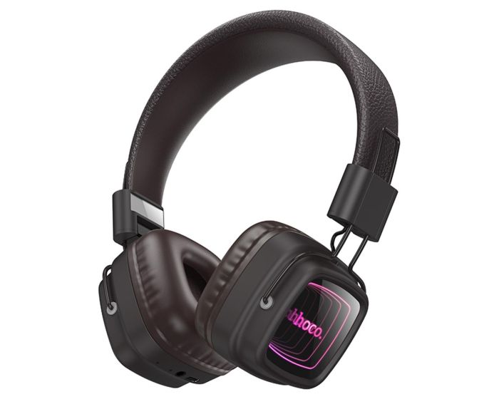 HOCO W72 Bluetooth Wireless Headphones Ασύρματα Ακουστικά Brown - MT83859