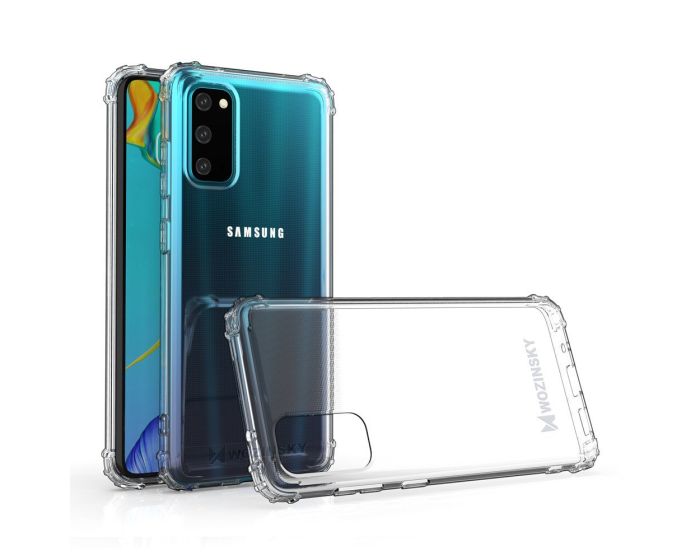 Wozinsky Anti Shock Durable Case Ανθεκτική Θήκη Σιλικόνης Clear (Samsung Galaxy A41)