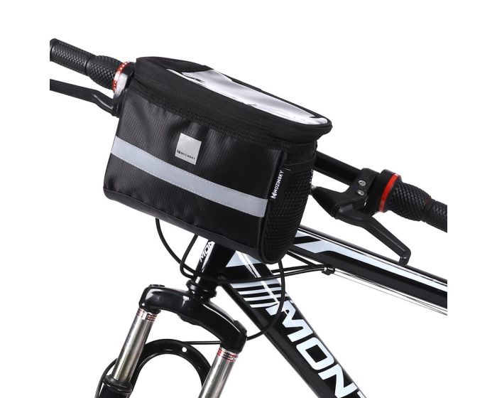 Wozinsky Bike Handlebar Bag 2L (WBB12BK) Τσαντάκι Τιμονιού Ποδηλάτου - Black