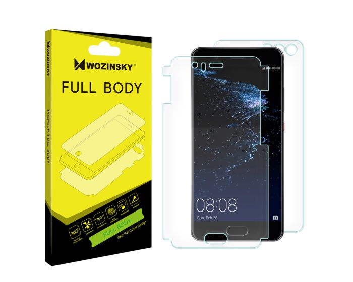 WOZINSKY Premium Full Body Screen Protector Self - Repair Front&Back (Huawei P10)