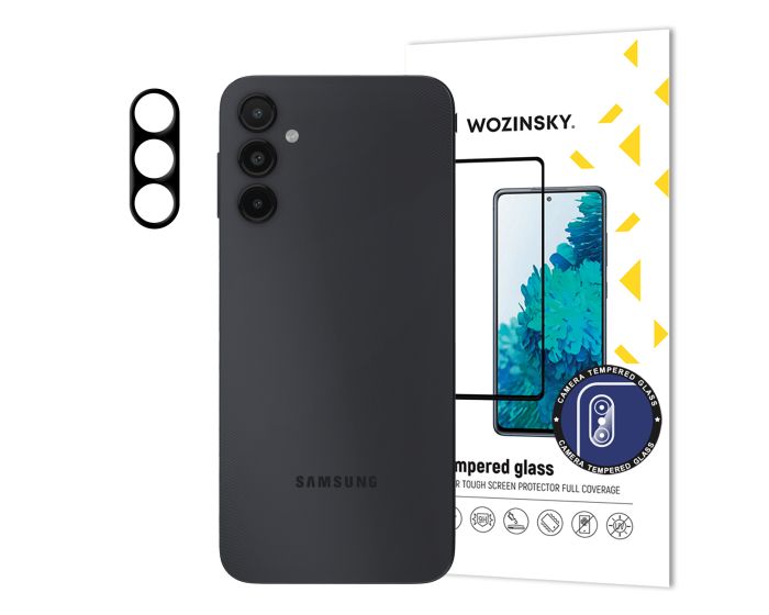 Wozinsky 9H Full Camera Lens Tempered Glass Film Prοtector Black (Samsung Galaxy A14 4G / 5G)