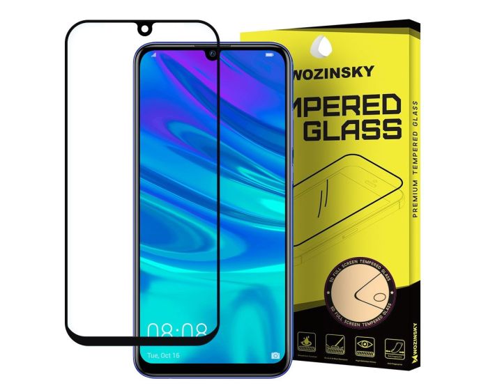 Wozinsky Full Glue Full Face Case Friendly Black Αντιχαρακτικό Γυαλί 9H Tempered Glass (Huawei P Smart 2019 / P Smart Plus 2019)