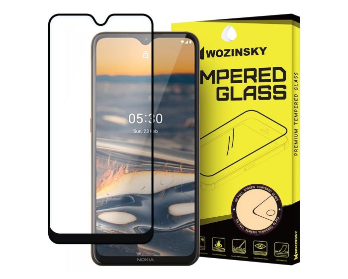 Wozinsky Full Glue Full Face Case Friendly Black Αντιχαρακτικό Γυαλί 9H Tempered Glass (Nokia 5.3)