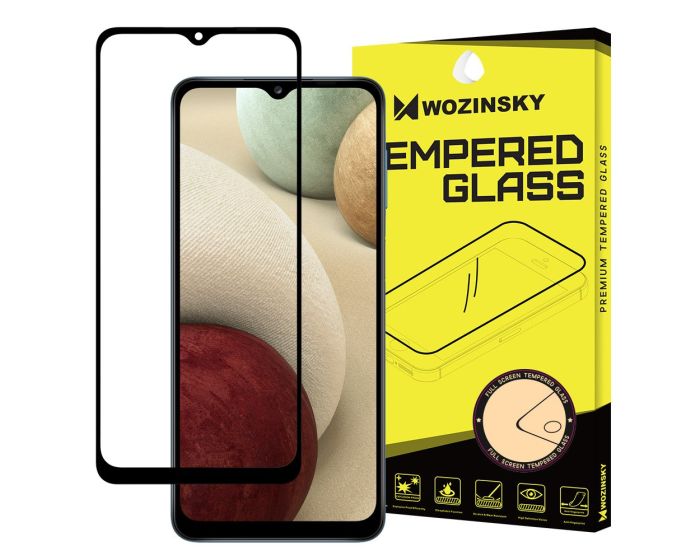 Wozinsky Full Glue Full Face Case Friendly Black Αντιχαρακτικό Γυαλί 9H Tempered Glass (Samsung Galaxy A12 / M12)