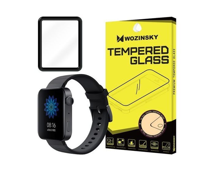 Wozinsky Full Glue Full Face Case Friendly Black Αντιχαρακτικό Γυαλί 9H Tempered Glass (Xiaomi Mi Watch)