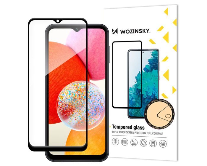 Wozinsky Full Glue Full Face Case Friendly Black Αντιχαρακτικό Γυαλί 9H Tempered Glass (Samsung Galaxy A15 4G / 5G)