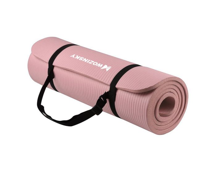 Wozinsky Non Slip Exercise Mat (WNSP-LPIN) Χαλί Γυμναστικής Light Pink